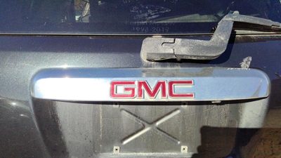 2007-2012 Gmc Acadia License Plate Trim Surround Panel Oem Tail Trunk Finish