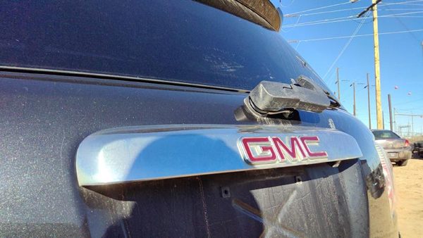 2007-2012 Gmc Acadia License Plate Trim Surround Panel Oem Tail Trunk Finish — photo 5