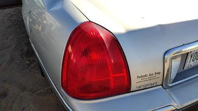 2003-2011 Lincoln Town Car Driver Left Outer Tail Light Brake Lamp Oem Rear