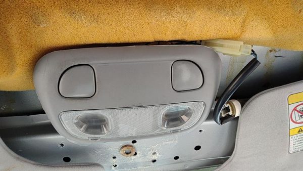 2002-2004 Subaru Legacy Center Overhead Console Dome Light Map Lamp Cubby Gray — photo 3