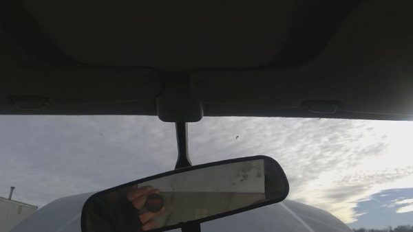 96-00 Honda Civic Inside Rear View Mirror Oem Windshield Mounted — photo 6