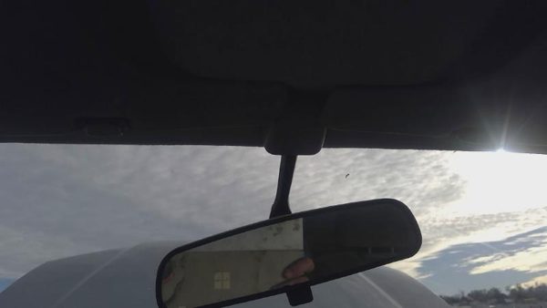 96-00 Honda Civic Inside Rear View Mirror Oem Windshield Mounted — photo 3