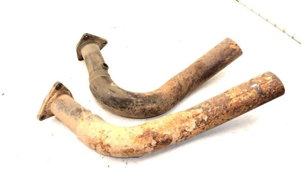 2012 Ford F150 5.0L Exhaust Manifold Flange Stub Down Pipe Set Oem Coyote Swap — photo 1