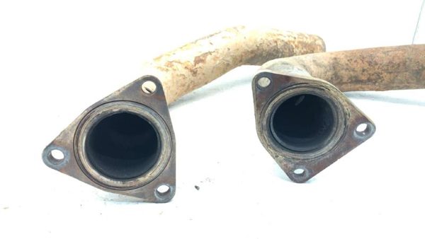 2012 Ford F150 5.0L Exhaust Manifold Flange Stub Down Pipe Set Oem Coyote Swap — photo 6