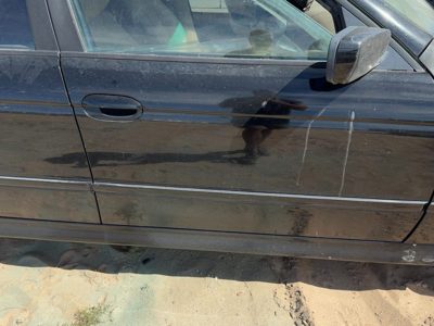 2001 BMW 530i Front Door RH Black