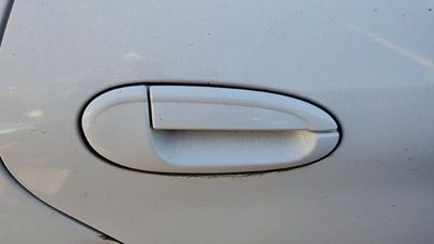1999-2007 Ford Taurus Passenger Right Rear Outside Door Handle Oem Back White