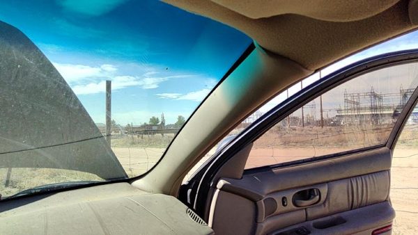 2003 Buick Regal Passenger Right A Pillar Trim Windshield Post Panel Oem Tan 525 — photo 3