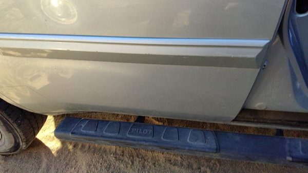 09 Honda Pilot Passenger Right Rear Moulding From Door Back Trim Strip Silver Si — photo 6