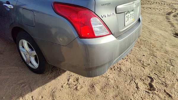 2015-2019 Nissan Versa Rear Bumper Cover Assembly Oem Back Gray Kad Hem229km0j — photo 6