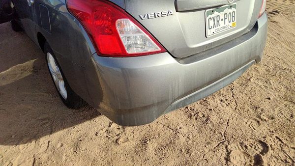 2015-2019 Nissan Versa Rear Bumper Cover Assembly Oem Back Gray Kad Hem229km0j — photo 4