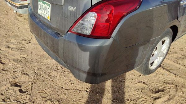 2015-2019 Nissan Versa Rear Bumper Cover Assembly Oem Back Gray Kad Hem229km0j — photo 3