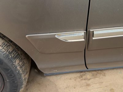 98-05 Grand Marquis Driver Left Moulding From Fender Trim Strip Arizona Beige Aq