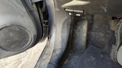 2013-2019 Nissan Versa Driver Left Lower Kick Trim Panel Oem Charcoal G