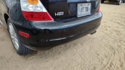 2002-05 Honda Civic Hatchback Si Rear Bumper Cover Assembly Oem Back Black Nbp