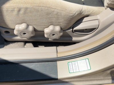 2001-2006 Hyundai Elantra Driver Left Side Seat Trim Panel Oem Gray Ze