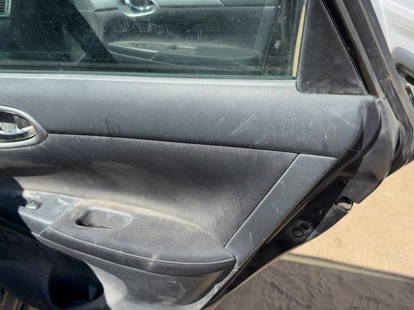 2014 Nissan Sentra Rear Door Trim Panel RH Charcoal G — photo 3