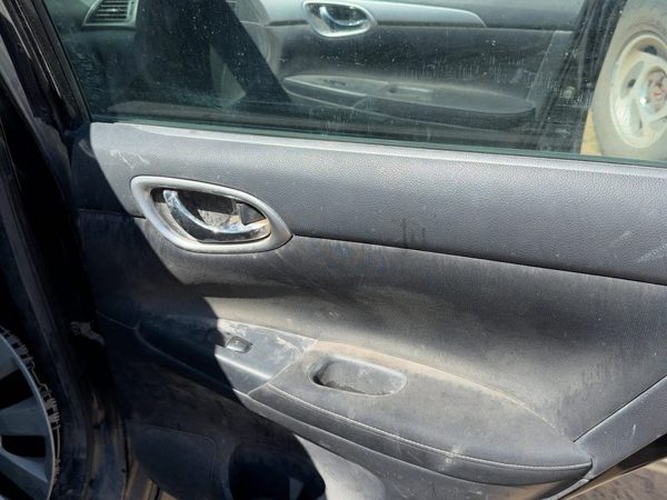 2014 Nissan Sentra Rear Door Trim Panel RH Charcoal G — photo 6