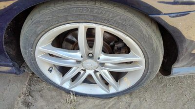 2012-2014 Mercedes C300 17 Aluminum Wheel Factory 10 Spoke Rim #3 2044017902