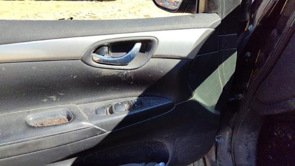 16-19 Sentra Driver Left Front Door Trim Panel With Master Switch Charcoal G — photo 4