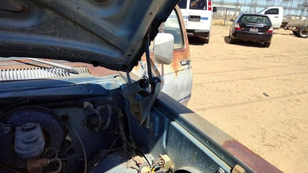 1978-1993 Dodge Ram W150 Driver Left Hood Hinge Assembly Oem Blue 55027101 — photo 2
