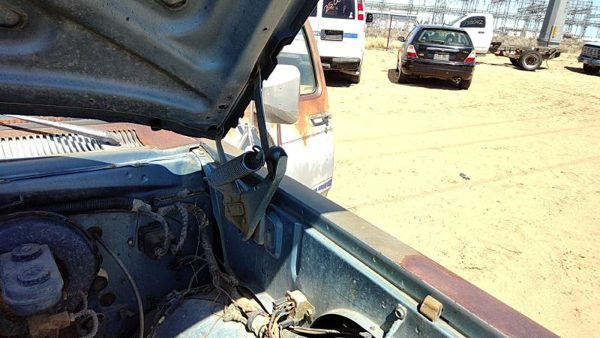 1978-1993 Dodge Ram W150 Driver Left Hood Hinge Assembly Oem Blue 55027101 — photo 1