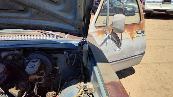 1978-1993 Dodge Ram W150 Driver Left Hood Hinge Assembly Oem Blue 55027101 — photo 4