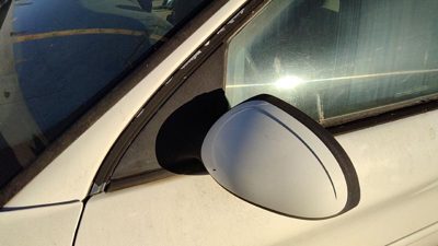2000-2007 Ford Taurus Driver Left Side Mirror Door Mounted Oem White 6F1z17683c
