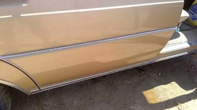 1980-1985 Olds 88 Passenger Right Rear Moulding From Door Oem Back Trim Strip