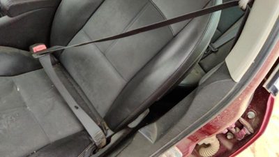 2008-2009 Chevy Malibu Driver Left Front Seat Belt Retractor Shoulder Black 19C