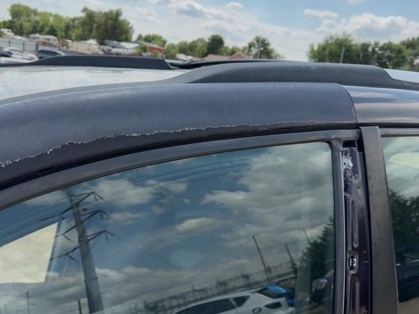 05-09 Chevy Equinox Driver Left Upper A-Pillar Trim Panel Light Gray OEM — photo 3