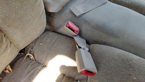 Buick Century Passenger Right Front Seat Belt Buckle Receiver Oem Taupe 52B — photo 2