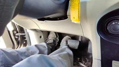 2011-2013 Ford Fiesta Lower Dash Under Column Knee Bolster Trim Panel Oem