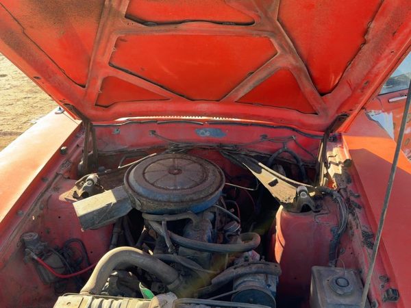 1970-1977 Ford Maverick Pair Of Hood Hinges Right Left Set Assembly Oem Orange — photo 2