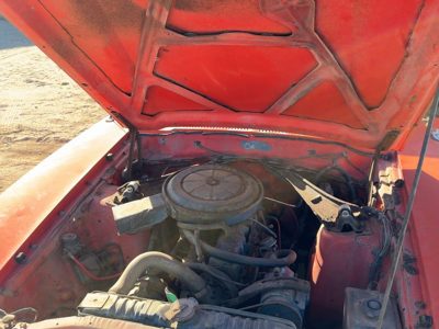 1976 Ford Maverick Hood Hinge LH Orange