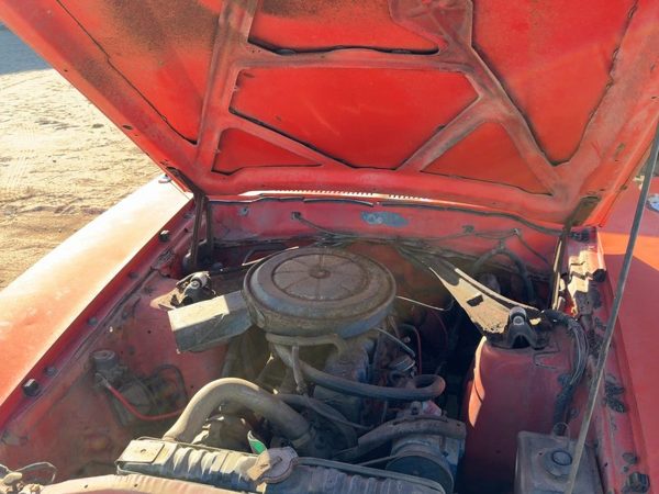 1970-1977 Ford Maverick Pair Of Hood Hinges Right Left Set Assembly Oem Orange — photo 1