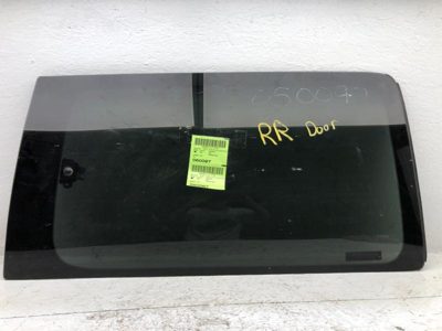 97-00 Transsport Passenger Right Rear Side Window Sliding Door Glass Back