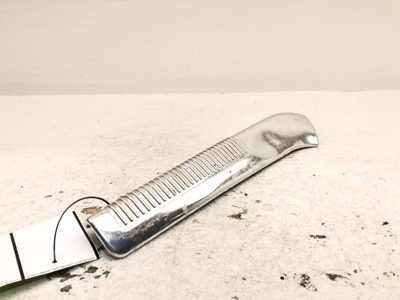 1962 Chevy Impala 4 Door Sedan Driver Left Upper Seat Trim Chrome