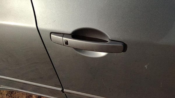 2007-2013 Nissan Altima Passenger Right Front Outside Door Handle Oem Gray W40 — photo 1