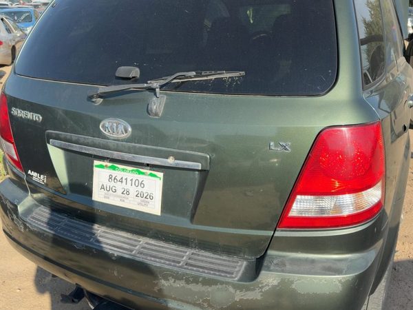 2006 Kia Sorento Trunk/decklid/hatch/tailgate Ivy Green 3N — photo 3