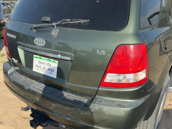 2006 Kia Sorento Trunk/decklid/hatch/tailgate Ivy Green 3N — photo 1