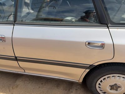 1990 Subaru Legacy Rear Door LH Silver
