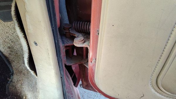 1985-1991 Pontiac Sunbird Passenger Right Upper Lower Door Hinge Pair Set Oem — photo 3