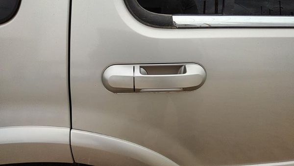03-05 Lincoln Aviator Passenger Right Rear Outside Door Handle Back Silver Jp — photo 5