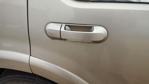 03-05 Lincoln Aviator Passenger Right Rear Outside Door Handle Back Silver Jp — photo 3