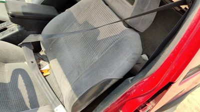 94-95 Nissan Pathfinder Driver Left Front Seat Belt Retractor Oem Shoulder Gray