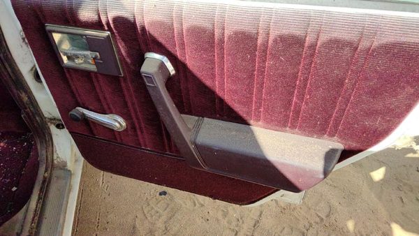 82-88 Olds Ciera Passenger Right Rear Door Trim Panel With Switches Back Red — photo 4