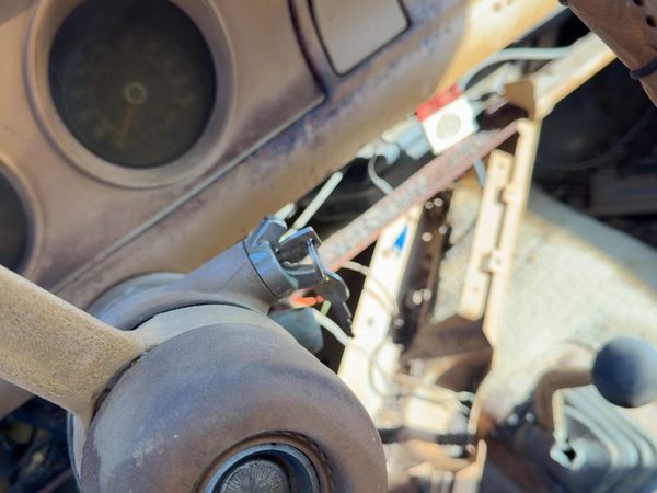 1974-1976 Ford Maverick Steering Column Assembly Oem Floor Shift — photo 3