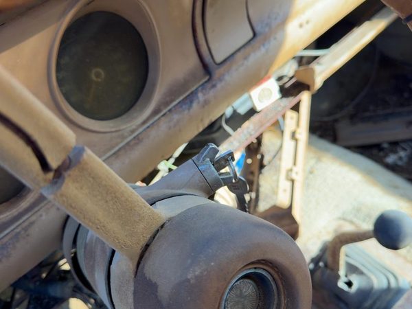 1974-1976 Ford Maverick Steering Column Assembly Oem Floor Shift — photo 4