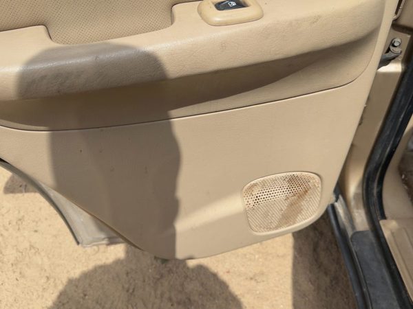 04-05 Buick Rainier Driver Left Rear Door Trim Panel With Switches Back Tan 332 — photo 7