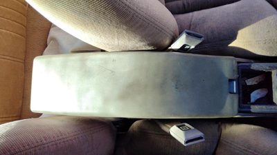 1992-1993 Grand Prix Center Console Lid Only Oem Arm Rest Fold Down Tan 2 Door